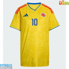 Billiga Colombia James Rodriguez #10 Hemmatröja Dam VM 2026 Kortärmad